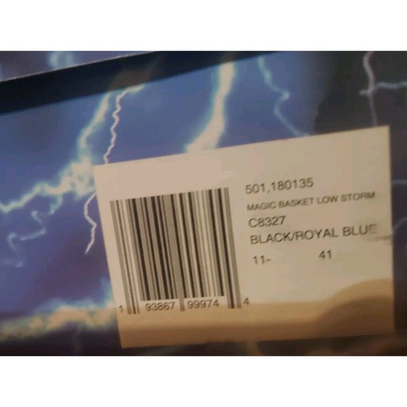Diadora X Men 97 Magic Basket Low Storm Black Blue Marvel New w/Box Size 11.5 - Picture 11 of 11
